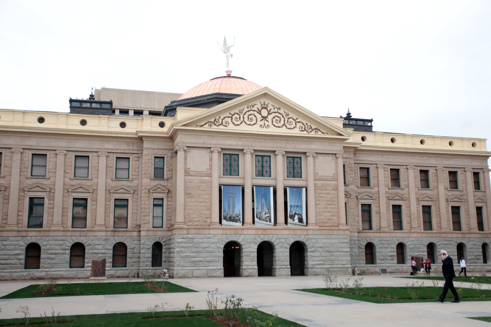 Arizona State Capitol building in Phoenix.