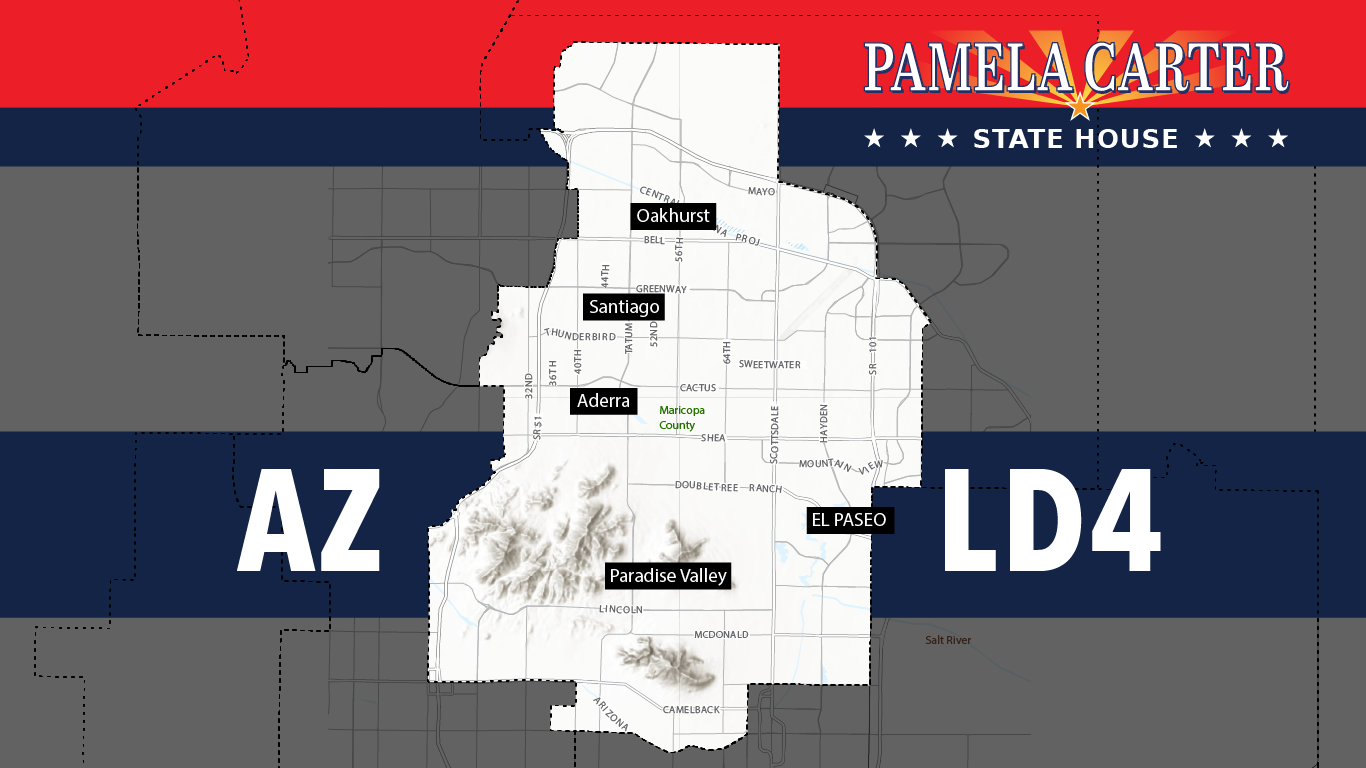 Arizona Legislative District 4 Map