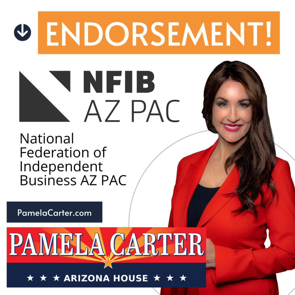 Pamela Carter Endorsed by NFIB Arizona PAC for 2024 General Election